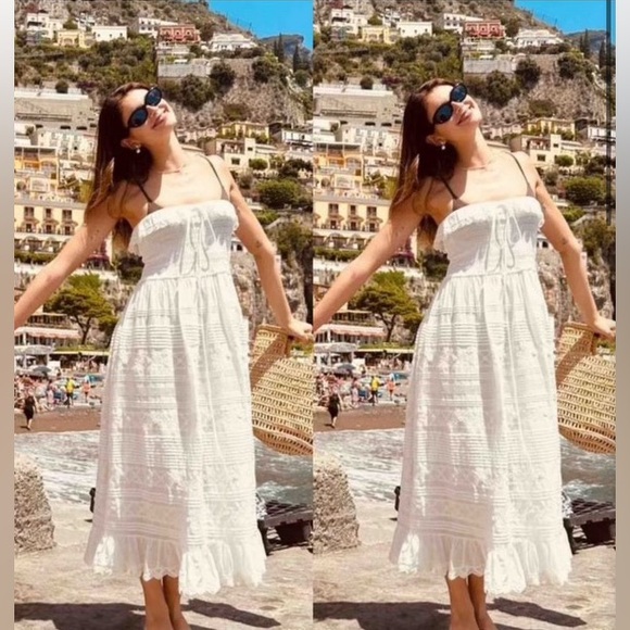 DOEN SOLONA DRESS - SALT MIDI DRESS - Picture 2 of 13